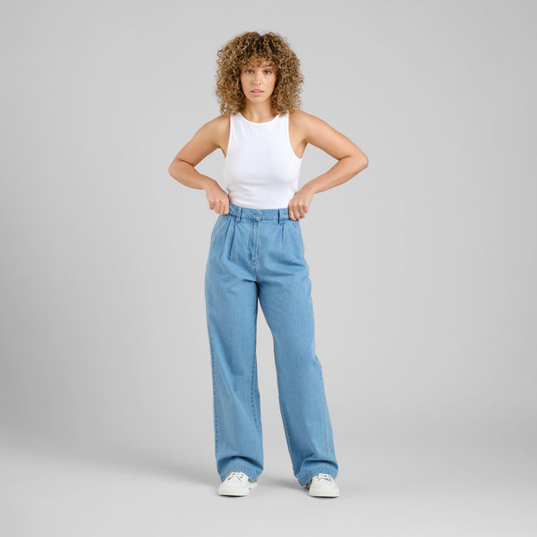 Dedicated Vickleby Denim Light Blue Jeans