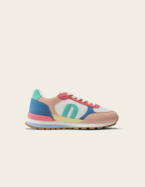 Odaje Aline Pink and Blue Trainers