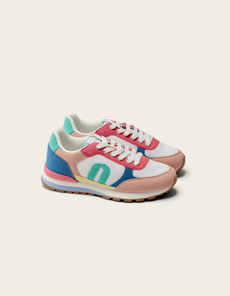 Odaje Aline Pink and Blue Trainers