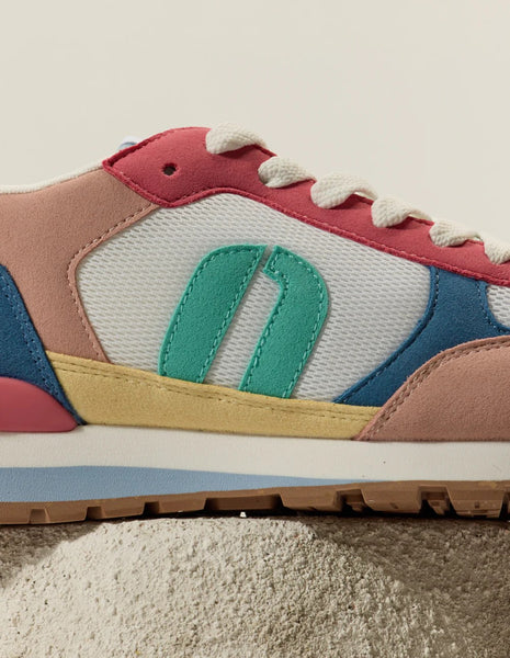 Odaje Aline Pink and Blue Trainers