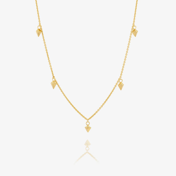 Arrow Spike Necklace by Rachel Jackson London - North Star Collection