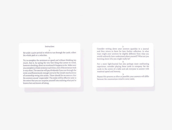 Complete The Sentence Cards