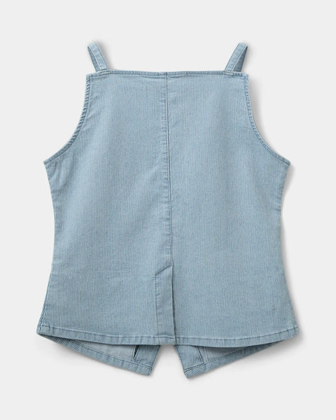 Demi Light Blue Striped Vest Sofie Schnoor