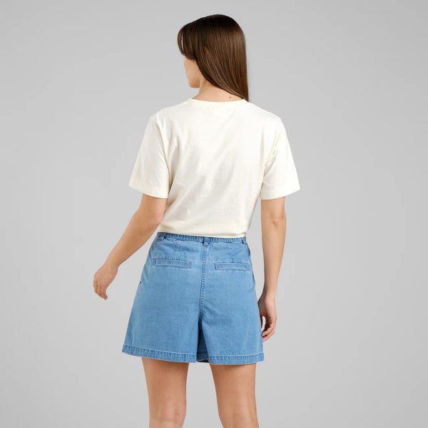 Djupvik Denim Light Blue Shorts