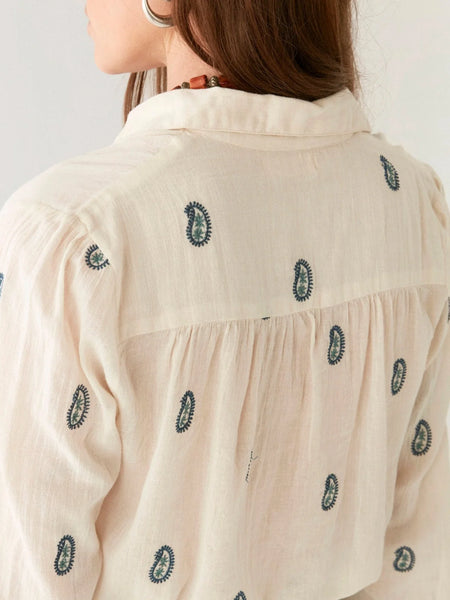 Maison Hotel Dylan Cachemira Blouse Ivory