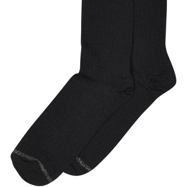 MP Denmark erina black socks with glitter cuff