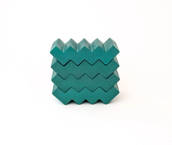 Green Concrete Soap Dish