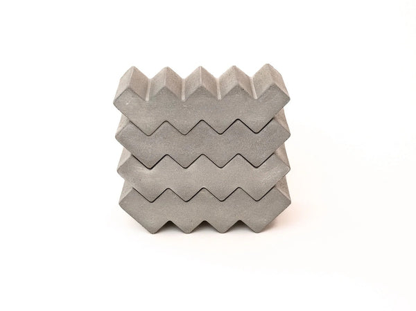 Grey Concrete Soap Dish