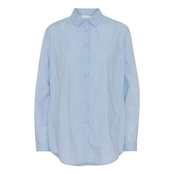 Project AJ117 Hedine cotton shirt in light blue