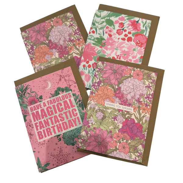 Sending Sunshine Floral Card