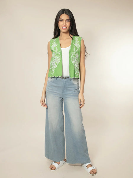 Nooki Apple Green Isabel Gilet