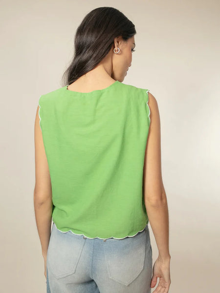 Nooki Apple Green Isabel Gilet