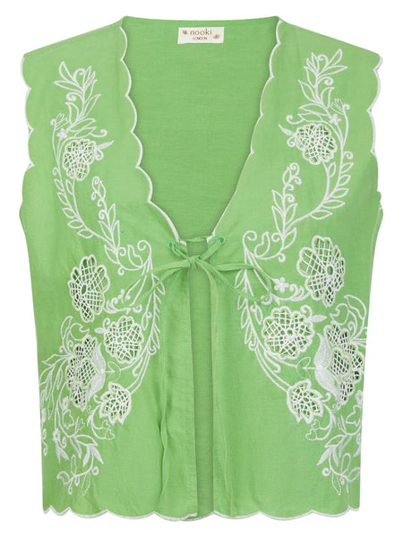 Nooki Apple Green Isabel Gilet