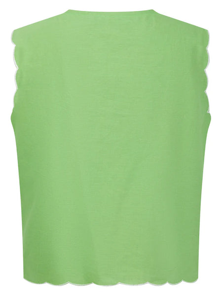 Nooki Apple Green Isabel Gilet