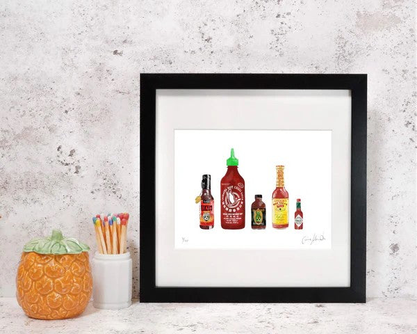 It's Hot Framed Print