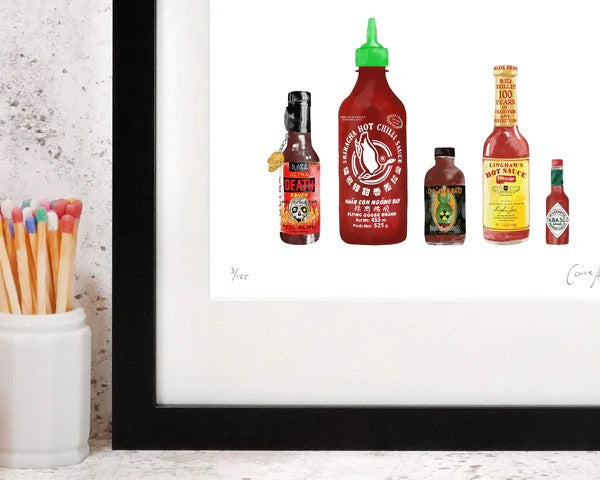 It's Hot Framed Print