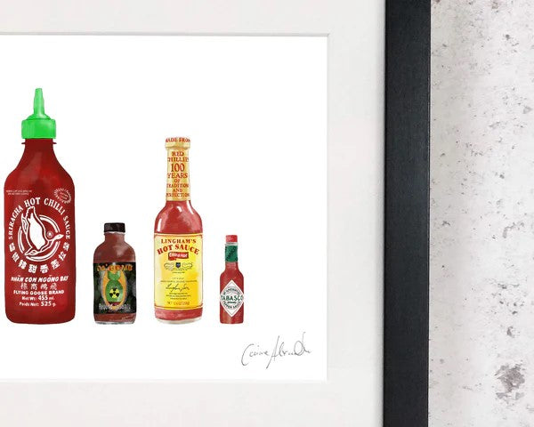 It's Hot Framed Print
