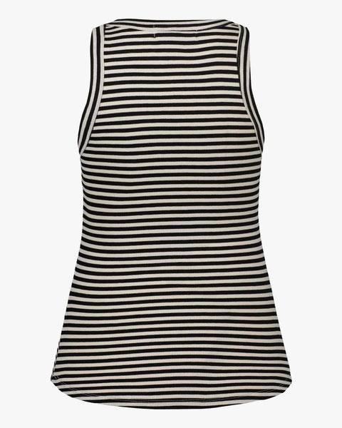 Jullie Black Striped Vest Top Sofie Schnoor