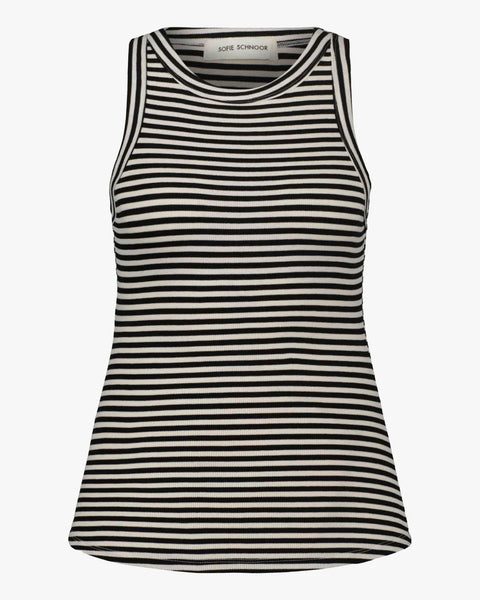 Jullie Black Striped Vest Top Sofie Schnoor