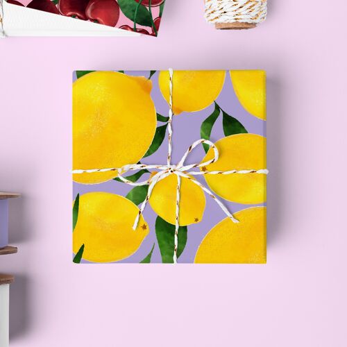 Lemon Gift Wrap