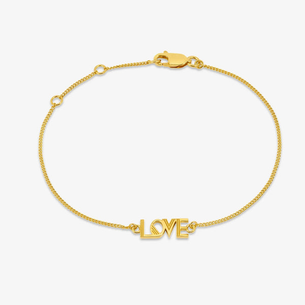 Love Art Deco bracelet by Rachel Jackson