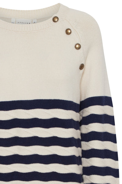 Atelier Reve Maise striped jumper