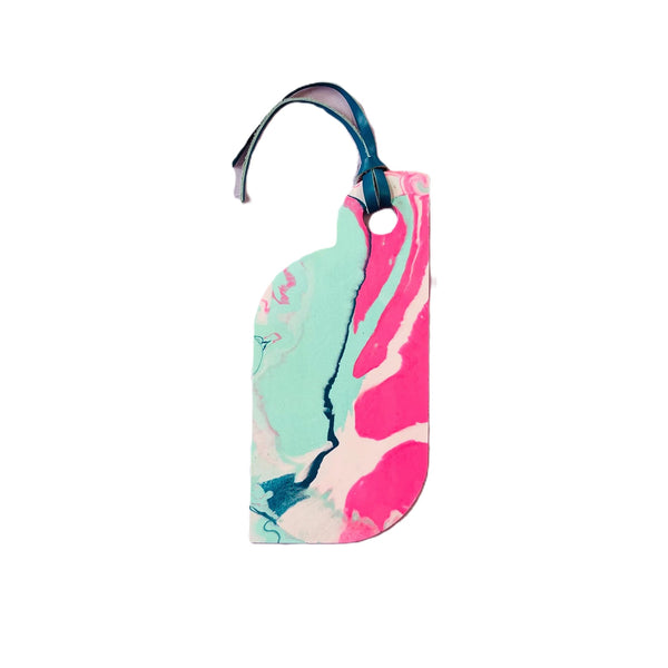 Misshandled mint jesmonite cheese board