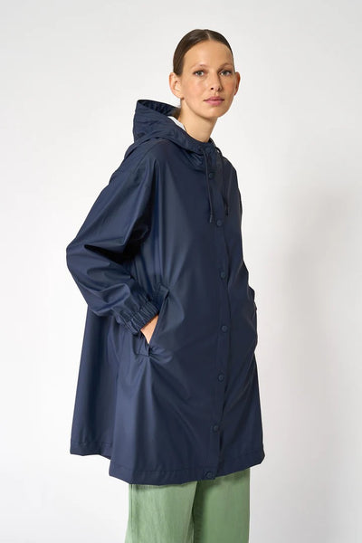 Tanta Navy Mis Waterproof Coat