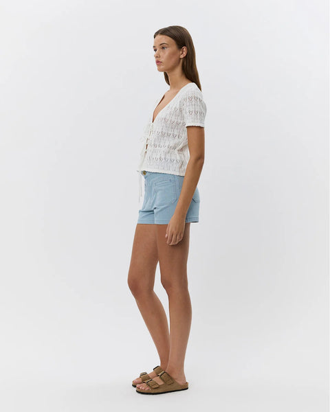 Naples Denim Blue Shorts Sofie Schnoor