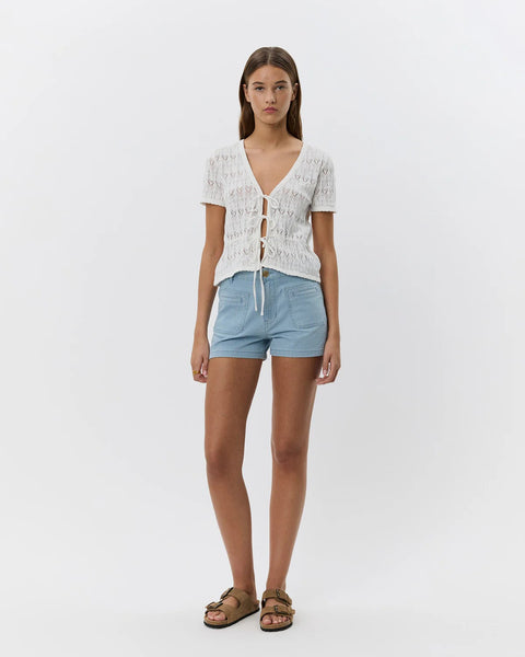 Naples Denim Blue Shorts Sofie Schnoor