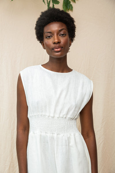Beaumont Organic Ottillie-May Linen Dress
