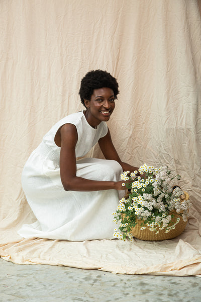 Beaumont Organic Ottillie-May Linen Dress