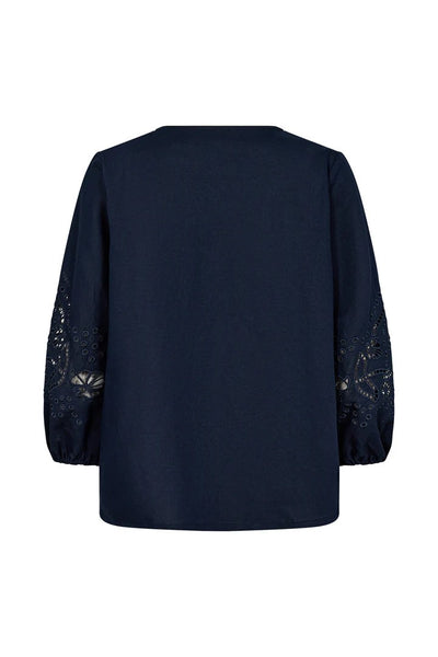 Pieszak Midnight Navy Pina Blouse