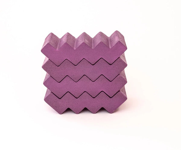 Pink Concrete Soap Dish
