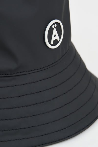 Tanta black Qanik waterproof bucket hat