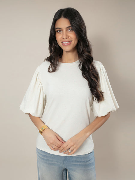 Nooki Rhea Cream Top