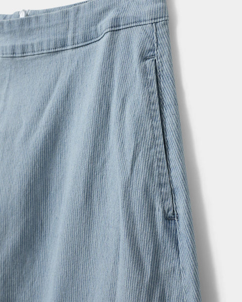 Selia Light Blue Striped Skirt Sofie Schnoor