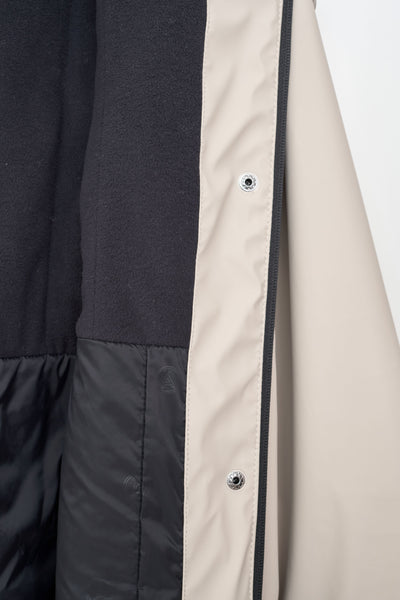 Tanta Snow light grey waterproof coat