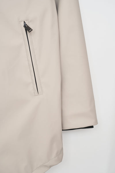 Tanta Snow stone grey waterproof jacket