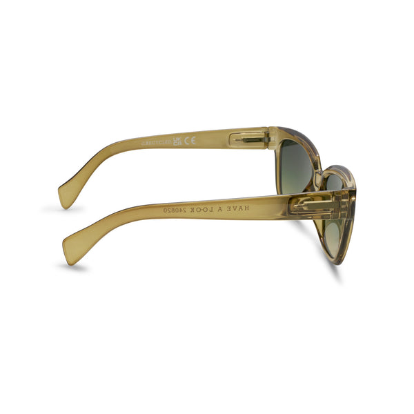 Have A Look Mood Olive Brown Sunglasses