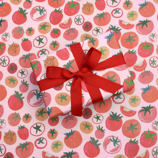 Laura Barnes Tomato Gift Wrapping Paper