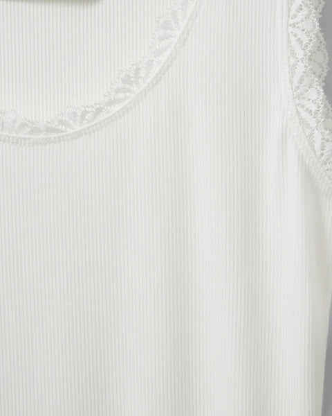 Ulrikke White Vest Top White Sofie Schnoor