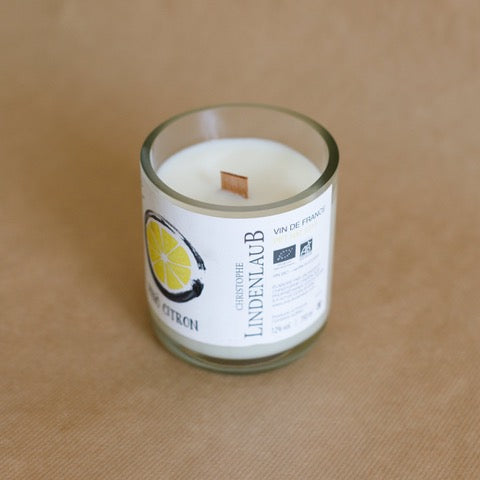 Wine Bottle Candle