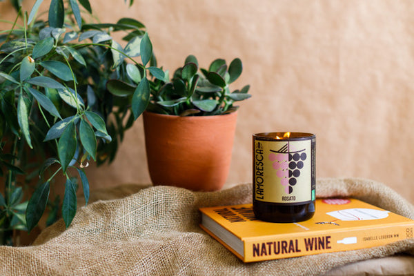 Wine Bottle Candle