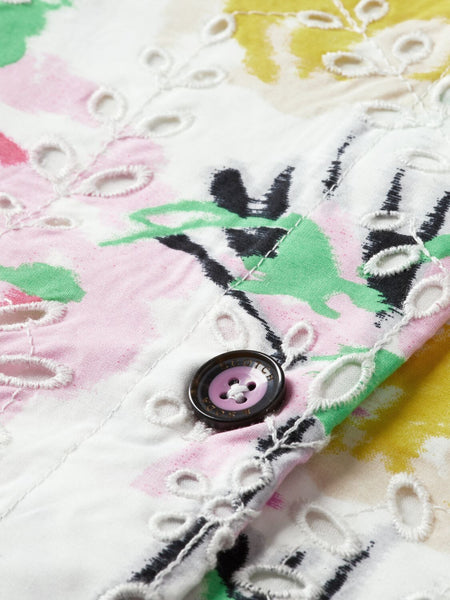 Scotch & Soda Floral Broderie Anglaise Dress