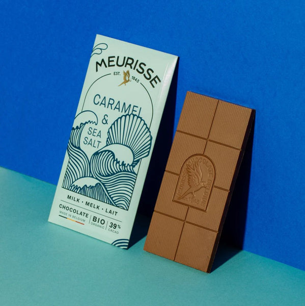 Milk Chocolate with Caramel and Sea Salt
