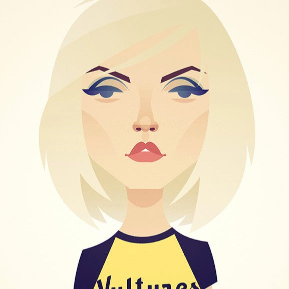 Stanley Chow print of Blondie Debbie Harry
