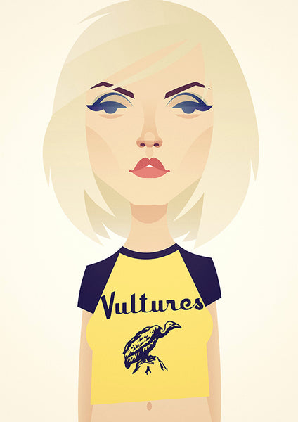 Stanley Chow print of Blondie Debbie Harry