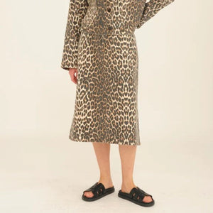 Pieszak Leopard Print Skirt Ganni Style