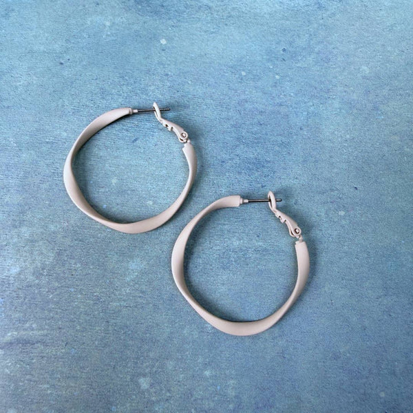 Twisty Hoops - Various Colours
